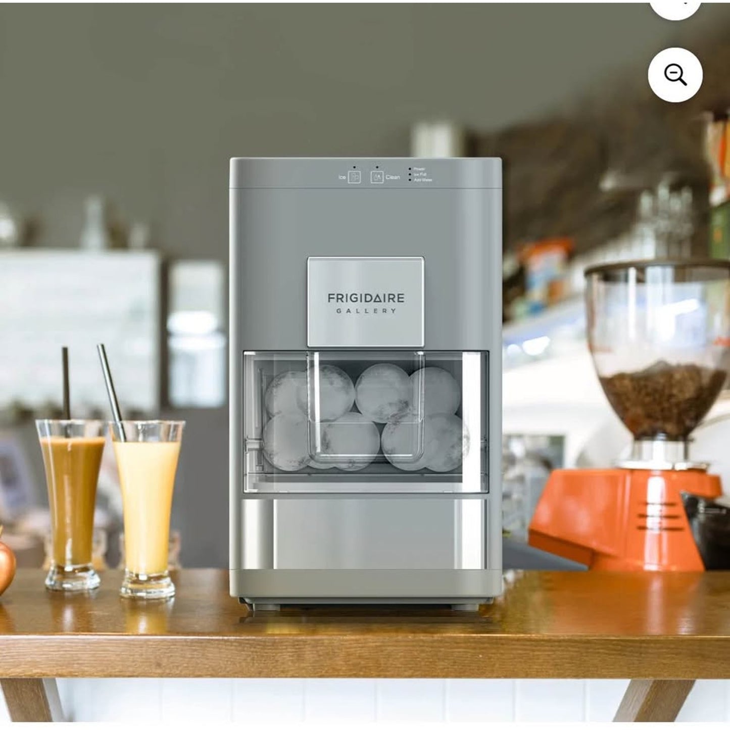 Ice Maker, Touch Control, Gray, Model EFIC242-GRAY