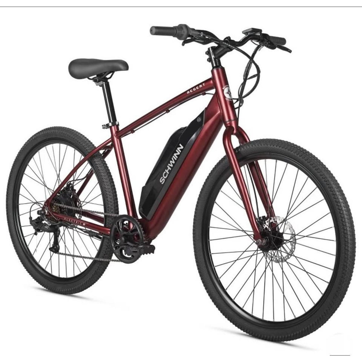 Schwinn  Adult Hybrid Bike - Dark Red