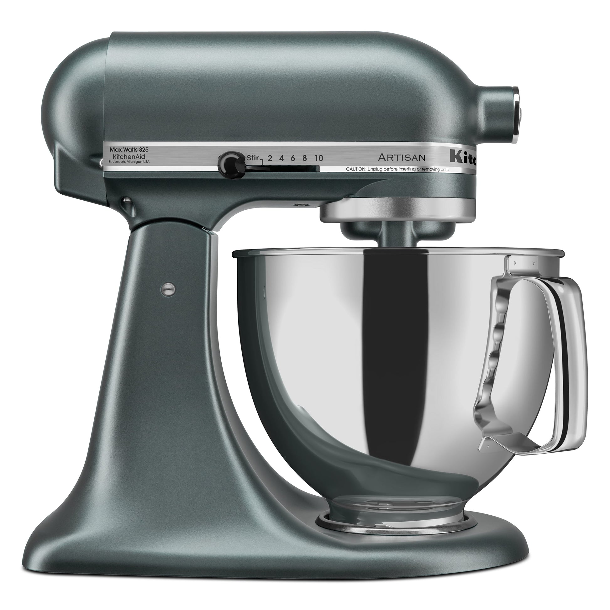 KitchenAid Artisan Series 5-Quart Tilt-Head Stand Mixer, Juniper with Flat Beater, Dough Hook, Whip